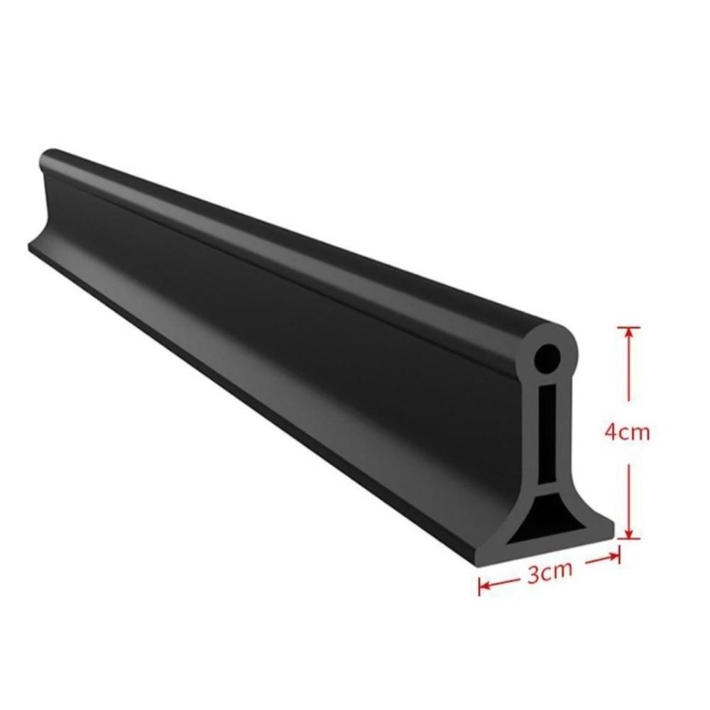 1M Ground Block Water Stop Strip Curve Frame Bathroom Gear Threshold Block Door Threshold Gap