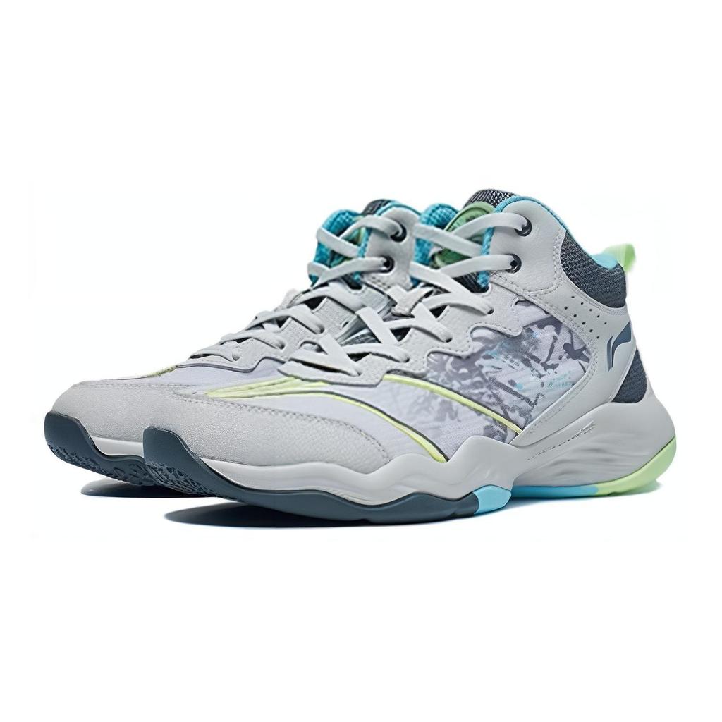 Li Ning Youth  Breakthrough  Cloud Technology Non-Slip Wear-Resistant Lightweight Rebound Low-Top Basketball Shoes Kids Basketball Shoes YKBT048-1