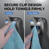 5pack Strong Grip Towel Hook Reusables Towel Holder Wall Mount Towel Rack For Kitchen Bathroom Home Accessories
