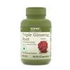 GNC Herbal Plus Triple Ginseng mit Koreanischem, Amerikanischem & Sibirischem Ginseng | 60 Kapseln | 700mg | Stärkt das Immunsystem | Steigert Kraft & Ausdauer | I