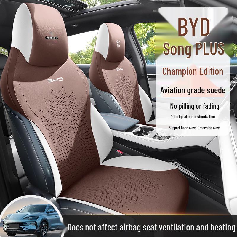 BYD Song PLUS Universal Suede Car Seat Cushion