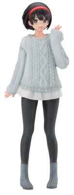 Hasegawa Egg Girls Collection Rei Hasumi Unpainted Resin Kit SP594 1/12 No.43 (Private Clothes)