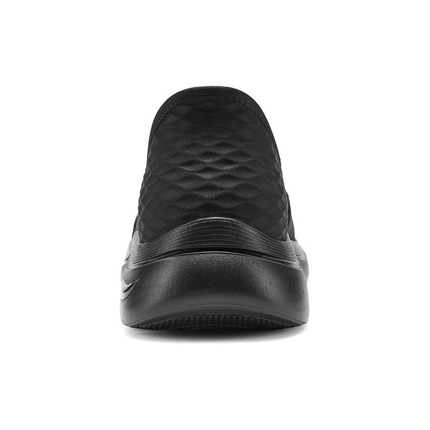 Skechers Slip-Ons Mesh Flash Technology Comfortable Versatile Low-Top Casual Shoes Men Sneakers Black 216600-BBK