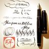 Jinhao 82 Pennino Super Elastico Flessibile Pennarello Flessibile Pennarello da Disegno Floreale Rotondo Gotico Morbidezza Pennarello da Scrittura Copperplate