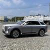 1/24 HONGQI E-HS9 SUV Legering New Energy Bilmodell Diecast Metal Leksaksfordon Bilmodell Simulering Ljud och ljus Barnpresenter