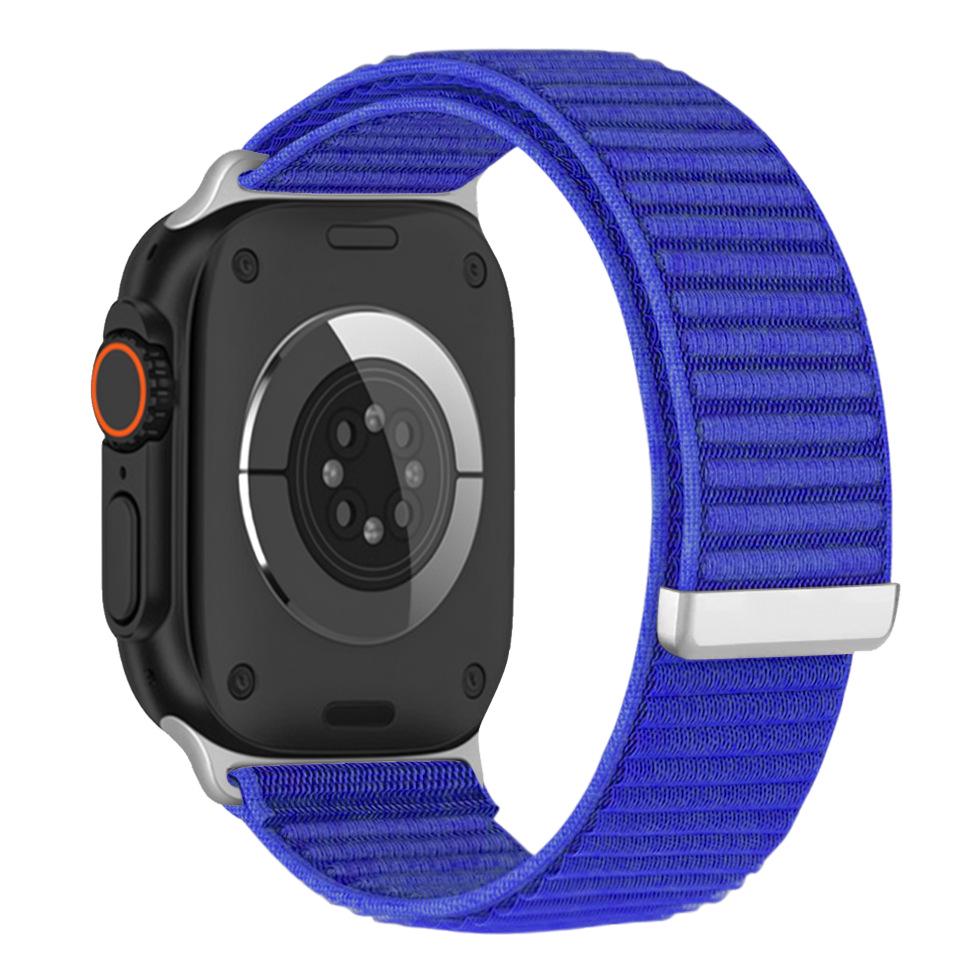 Pásek na Apple Watch: Vzor Divoké Hory, Nylonová Tkanina, Styl S1098