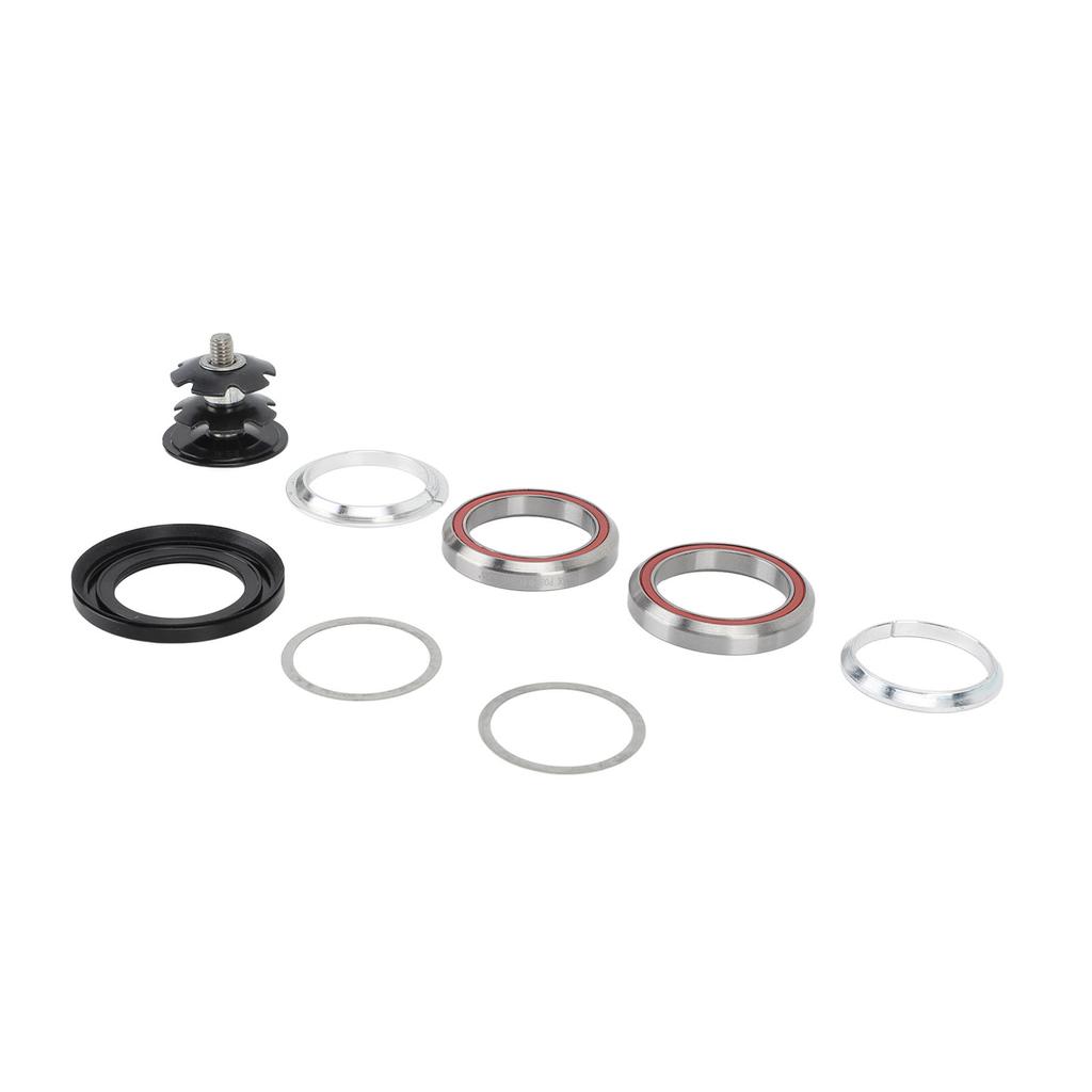 Bikes Headset Aluminum Alloy Double Bearings Colorfast Bicycle Front Fork Bowl Set for 41.8mm