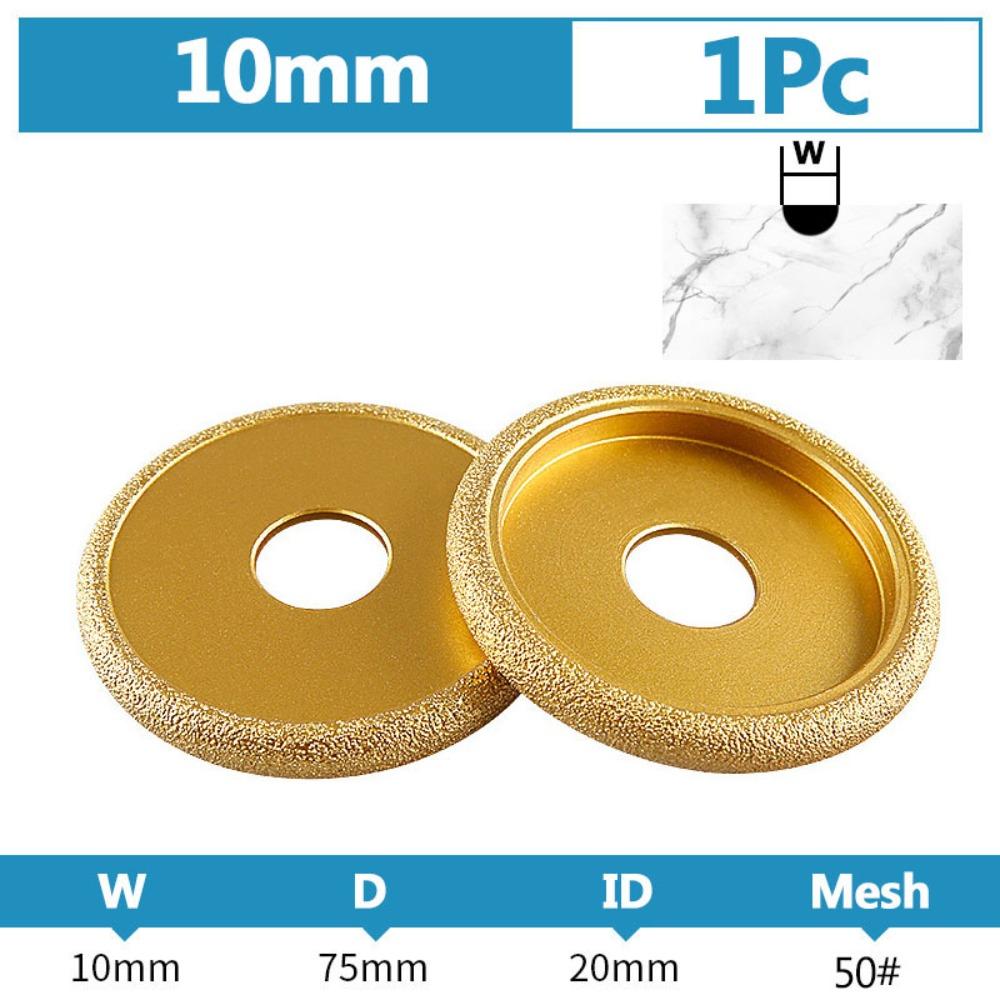 75mm Stone Edging Wheel Chamfering Tool Angle Grinder Grinding Head High Quality Grinding Wheel