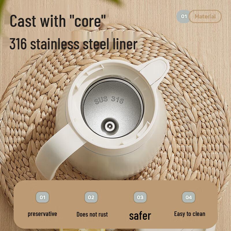 RELEA 316 Stainless Steel Large Capacity Insulated Kettle