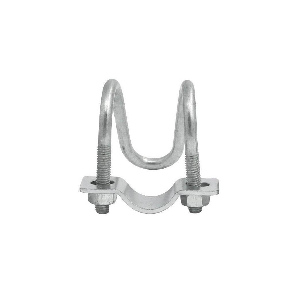 Outdoor Holder Metal Parasol Stands Portable U-shaped Clamp Balcony Railing Holder Fastening Stand for Fishing Rods