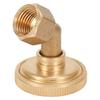 Adjustable 8-Hole Brass Sprayer Nozzle M-14 Atomizing Spray Fitting Hose Fitting Garden Sprinkler Nozzle Spray Misting Nozzles