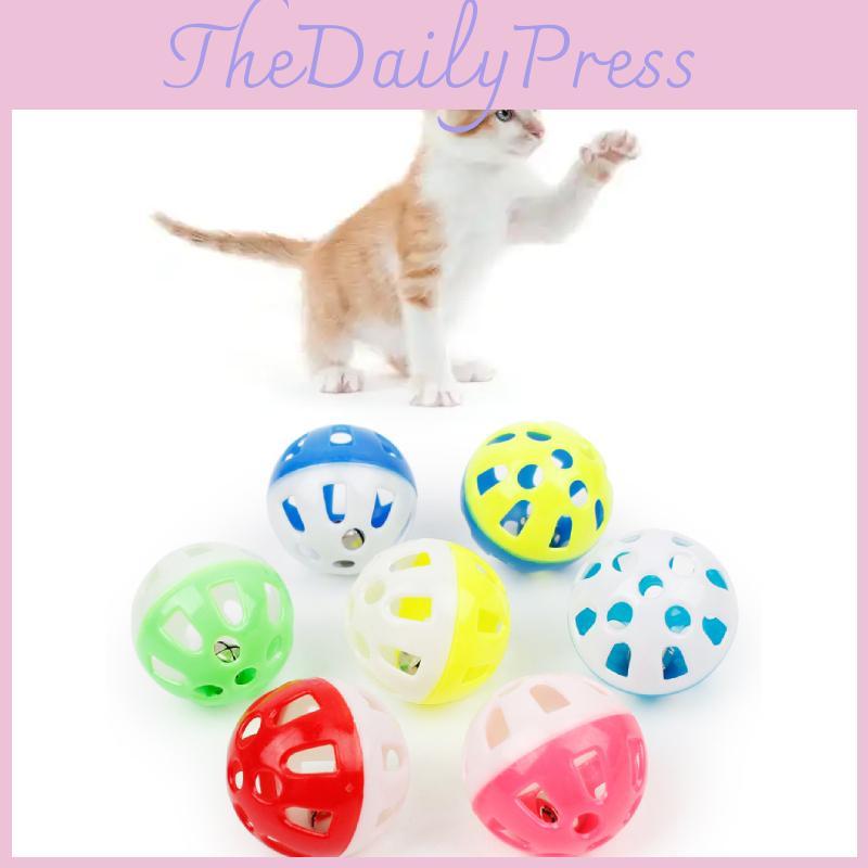 Haustier Kunststoff Wurfball mit hohlem Design für Katzen und kleine Haustiere