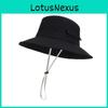 Outdoor-Sonnenhut für Herren mit breiter Krempe, wasserdicht und atmungsaktiv, aus Nylon, ideal zum Angeln, Campen und Wandern.