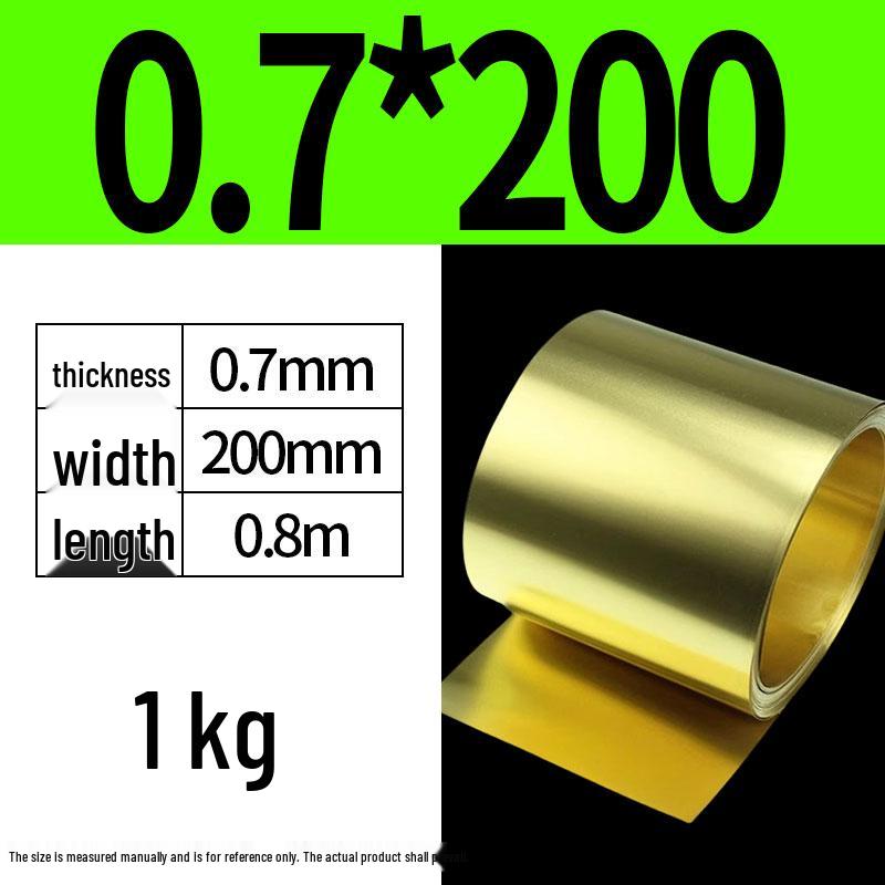 Brass & Copper Materials: Brass Strip, Sheet, Plate, Foil; Copper Strip; Thin Brass Sheet (0.01-1.0mm)