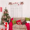6X Buffalo Plaid Wired Edge Ribbons Christmas Burlap Fabric Craft Ribbon Wrapping Ribbon Rolls With Checkered Edge Red-B61B