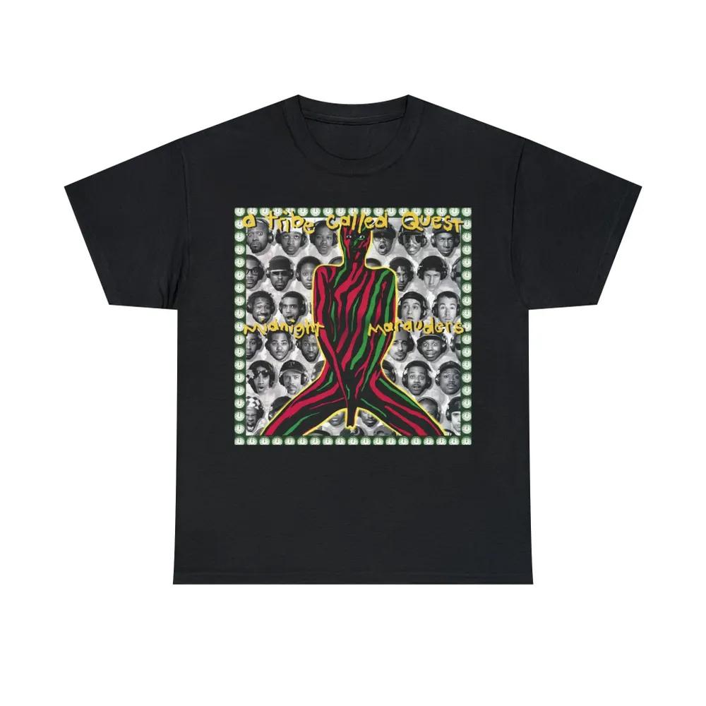 Unisex Short Sleeve Crew Neck Cotton T Shirt A Tribe Called Quest S