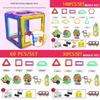 Colorful Magnetic Building Blocks Educational Toy Set For Children With Various Pieces