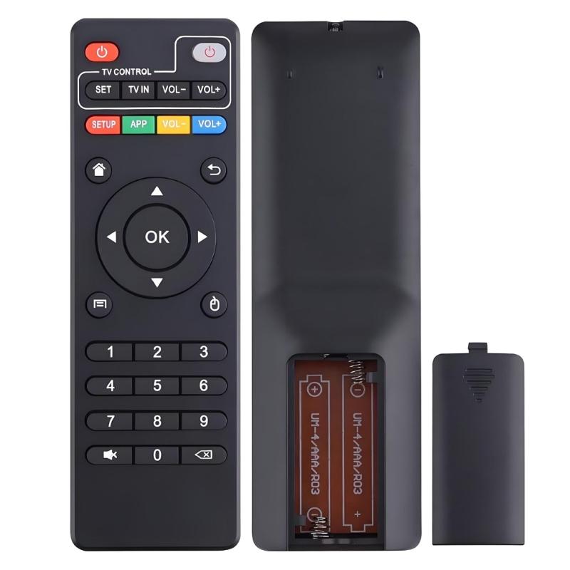 Replacement Remote Control For AndroidOS Long Scale Learning Feature Supports Multiple TV Cartons