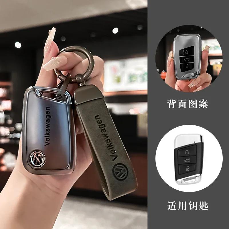 Dla VOLKSWAGEN VW Pokrowiec Etui Uchwyt Obudowa Brelok TPU do Kluczy Samochodowych dla VW Volkswagen Passat B6 B7 B8 CC Arteon Magotan GTE Brelok do Kluczy Samochodowych