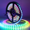 ALITOVE LED Strip Light, WS2812B Addressable 5050RGB SMD, 5m, 300 Pixels, Dream Color, Waterproof, Black Base, DC 5V, Illumination