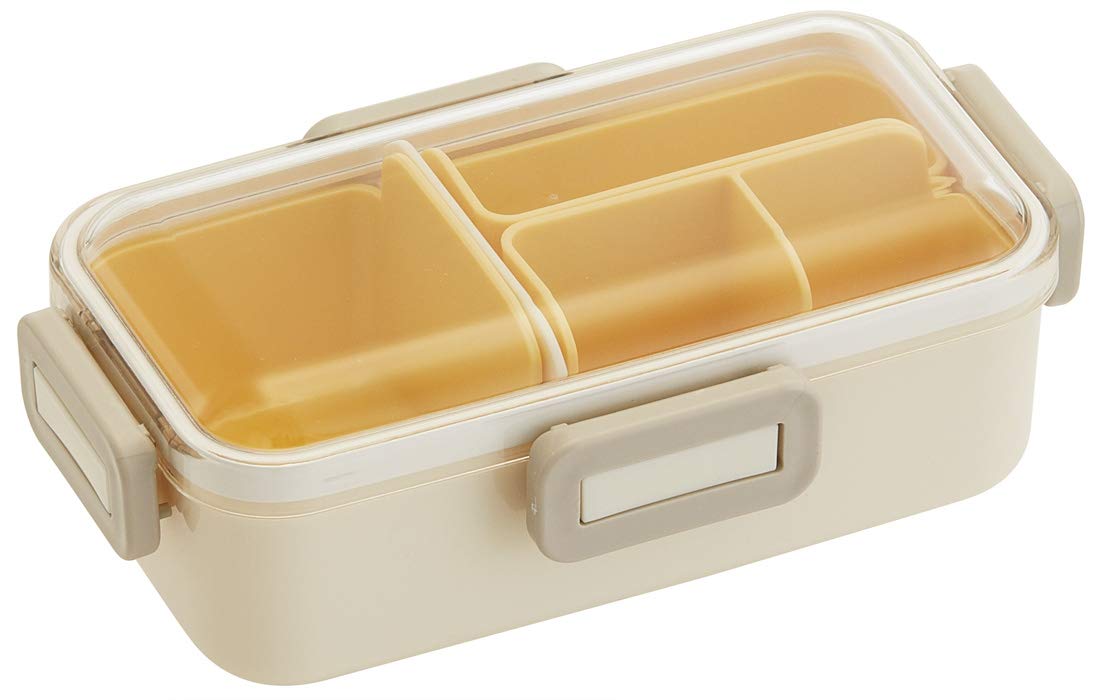 

Skater Shokado Soft Bento Box with Powder Made in Dome-Shaped Lid, 530ml, Pastel, Basic, Japan, PFLB6S-A слоновая кость