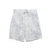 New Era SS22 Coconut Leaf Print Straight Leg Casual Shorts Unisex Shorts White 13095667