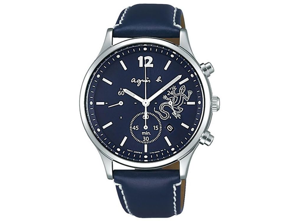 

SEIKO SEIKO agnes b. wristwatch men s chronograph solar navy FBRD965