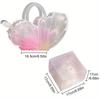 5pcs Candy Gifts Bags Party Supplies Handheld Flower Box Birthday Party Plastic Box Baby Shower 2 Styles