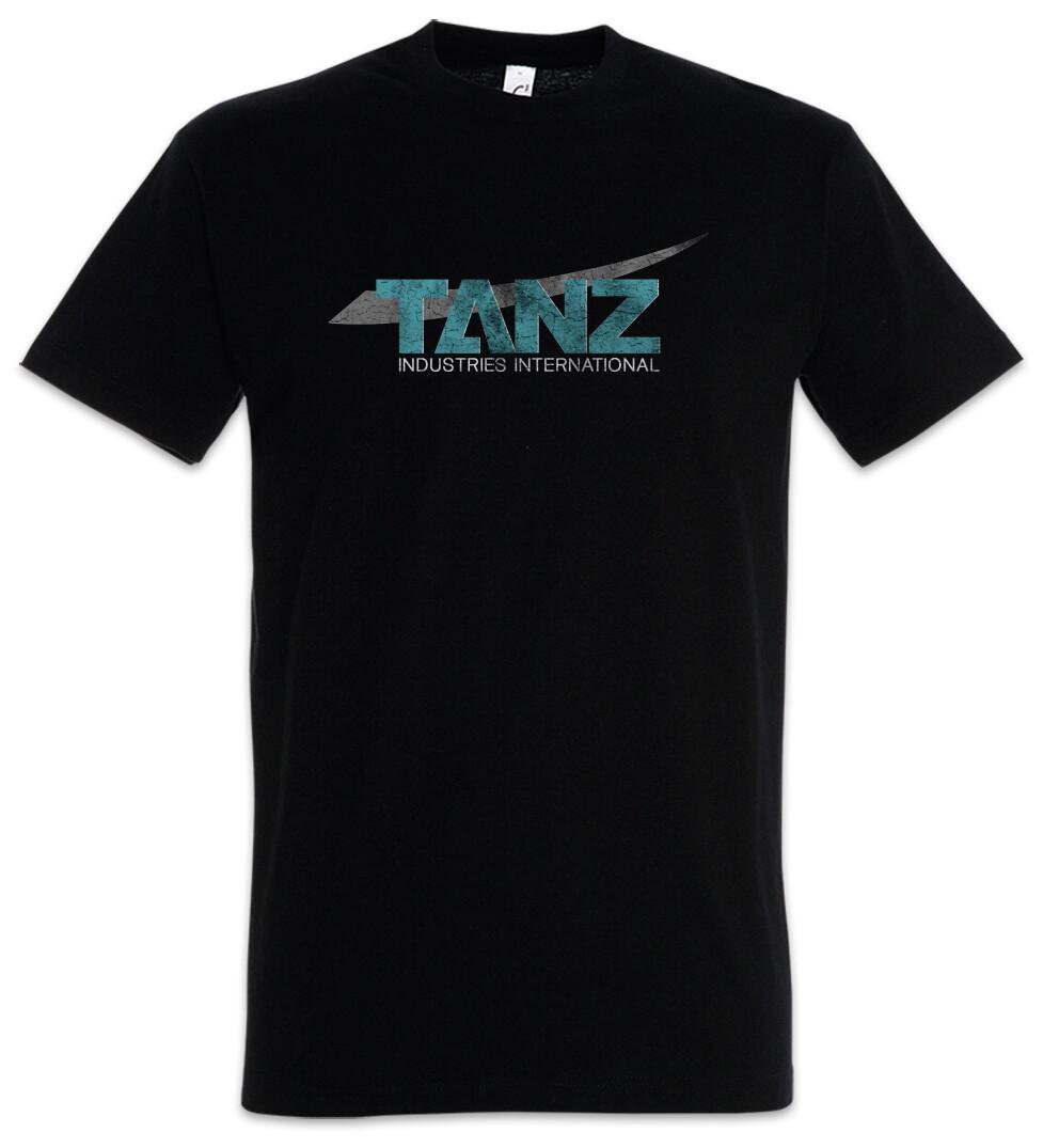 Tanz Industries T-Shirt Salvation Symbol Sign Logo Company Space S