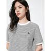 PEACEBIRD Women's Little Fragrance Style Short Sleeve Knit T-Shirt