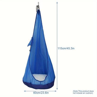 Hängematten-Schaukelstuhl, Indoor-/Outdoor-Hängemattenstuhl, faltbare elastische Polyesterfaser, geeignet für Unterhaltung und Entspannung