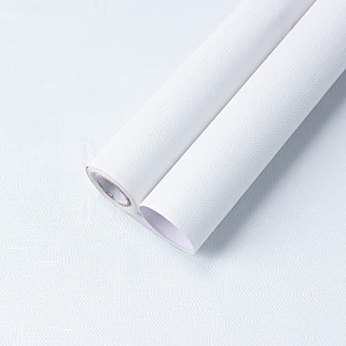 Grasleinen Selbstklebende Tapete Leinen Selbstklebende Tapete Wasserdicht Abnehmbare Kontaktfolie für Schränke Arbeitsplatten