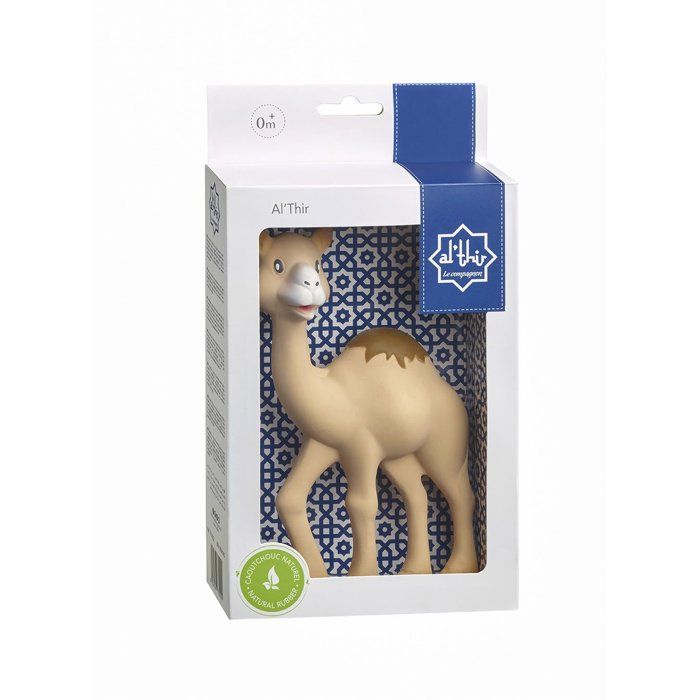 Doudou compagnon - SOPHIE LA GIRAFE - Al'Thir - Peluche douce - Compagnon bébé