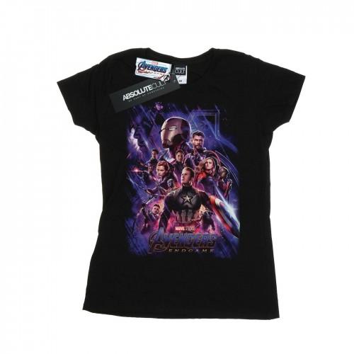 Marvel Womens/Ladies Avengers Endgame Movie Poster Cotton T-Shirt