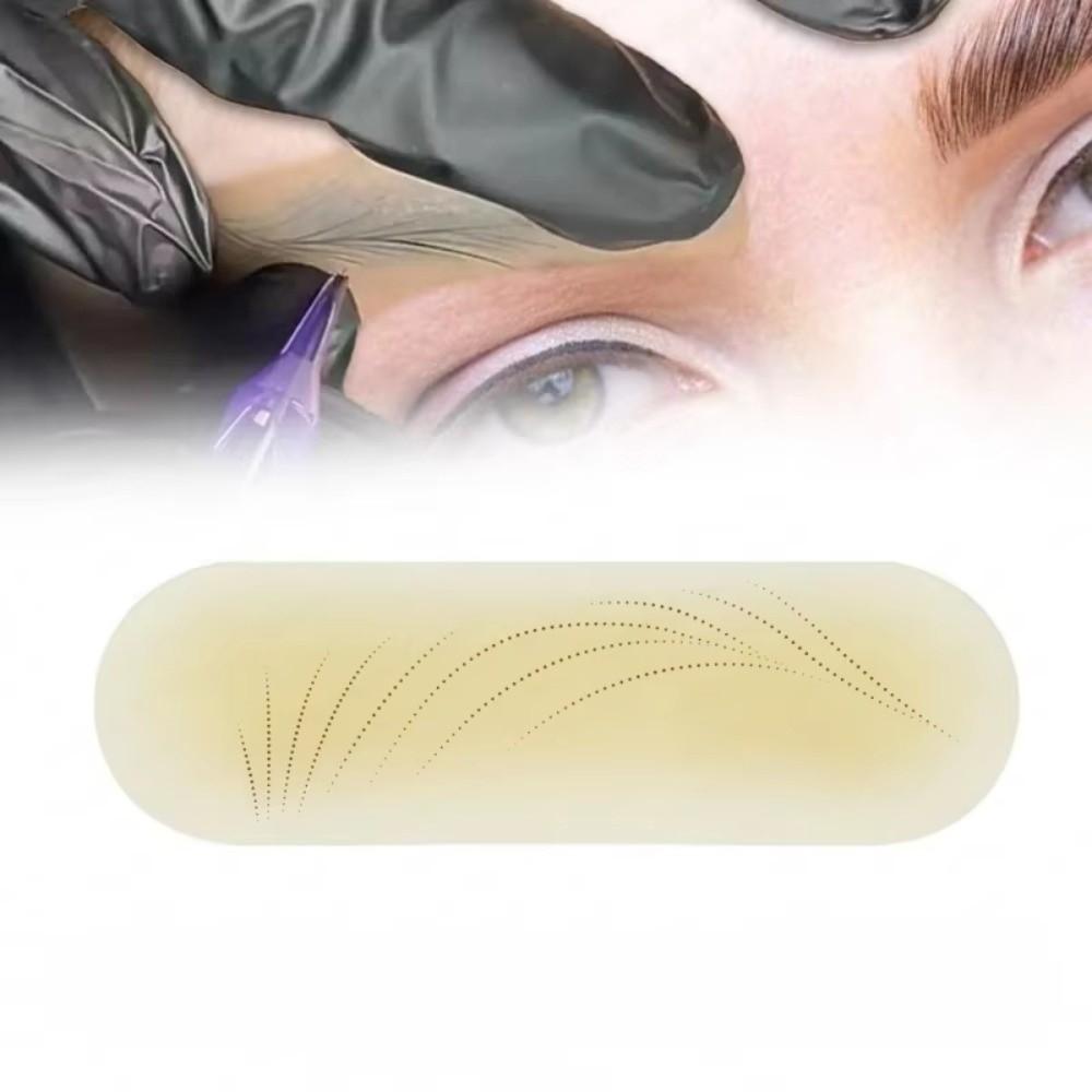 10PCS Silicone Makeup Tattoo Tool High Quality Eyebrow Tattoo Transfer Stickers