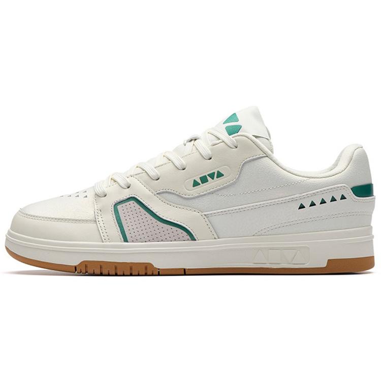 

Anta AOYU Synthetic Leather, Leather Slip Resistant Cushioning Abrasion Resistant Low top Skateboard Shoes Men s 112238077-3 40