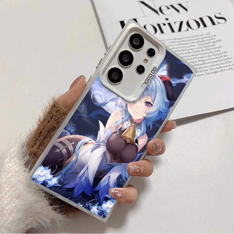 

Genshin Impact Ganyu Shockproof Phone Case for Samsung Galaxy S26 Edge S25 Ultra S24 FE S23 Plus S21 Cover Anti Fall Fundas Samsung S22 Ultra