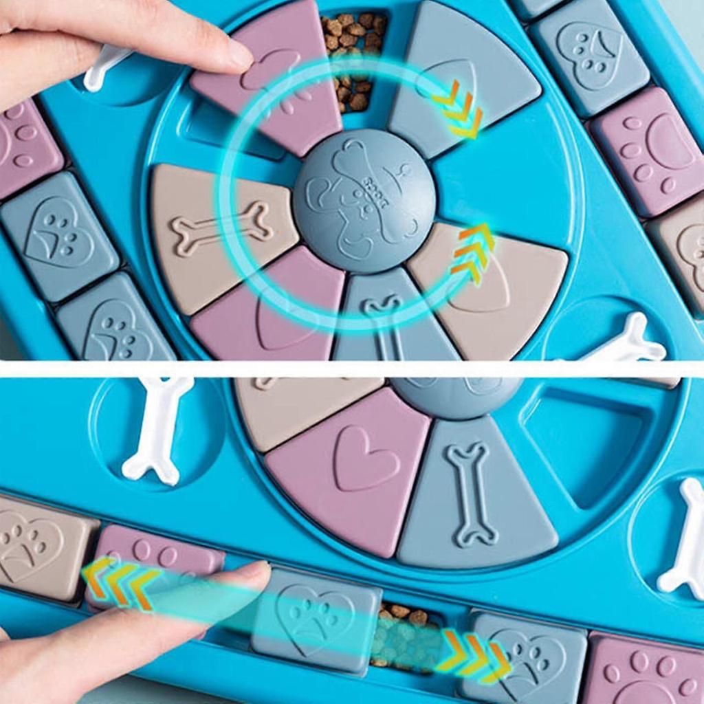 Foraging Toys Interactive Toy Pet Slow Food Bowl Fun Bite-resistant And Anti-boring Game Plates