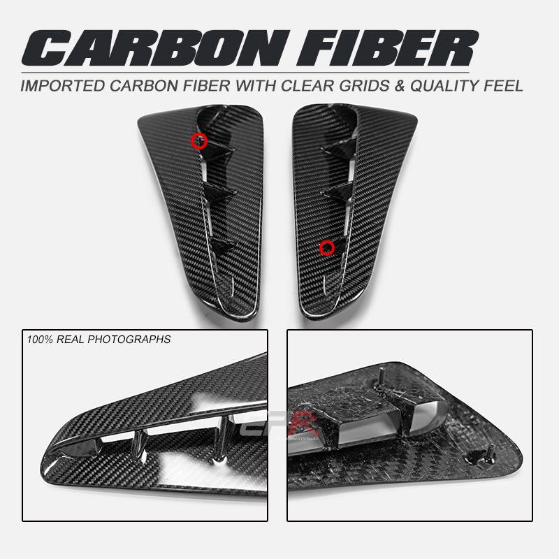 Toyota GR Corolla Dry Carbon Fiber Fender Vent - Lightweight & Stylish Modification