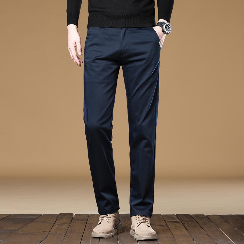 New Loose Straight Men's Business Versatile Casual Pants Trousers Slim and Personal