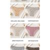 Women Seamless Thin Low Waist Leopard Print Ladies Briefs Underwear Set
