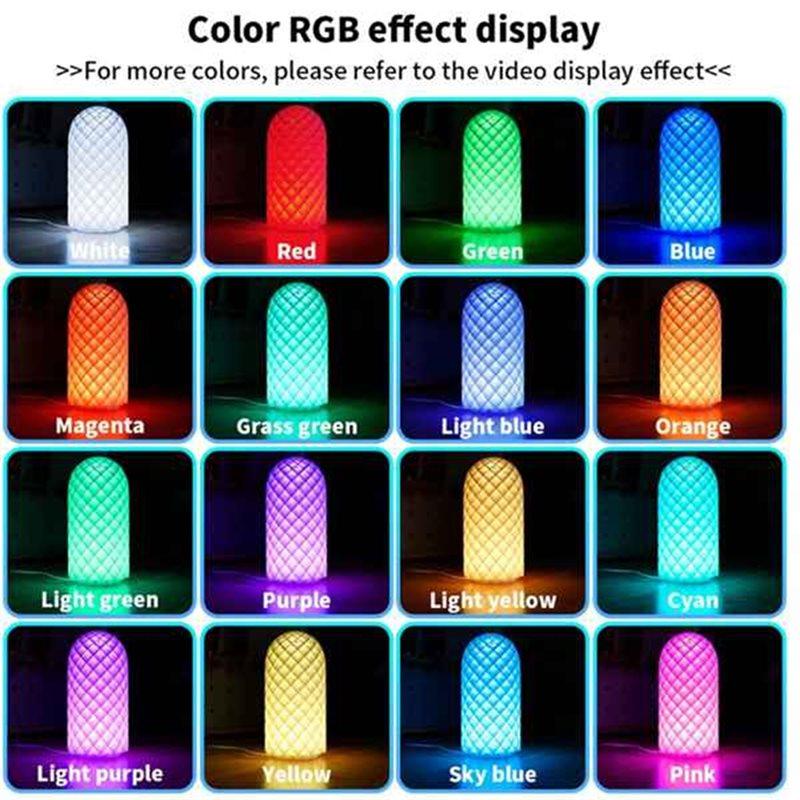 Einfache Verwendung Mehrfarbig Für LED-Lichtteile 5 Sätze DIY-Modell Für LED-Lampen-Kit, RGB 16 Farben 3D-Druckerlicht DIY-Hardware-Modelle