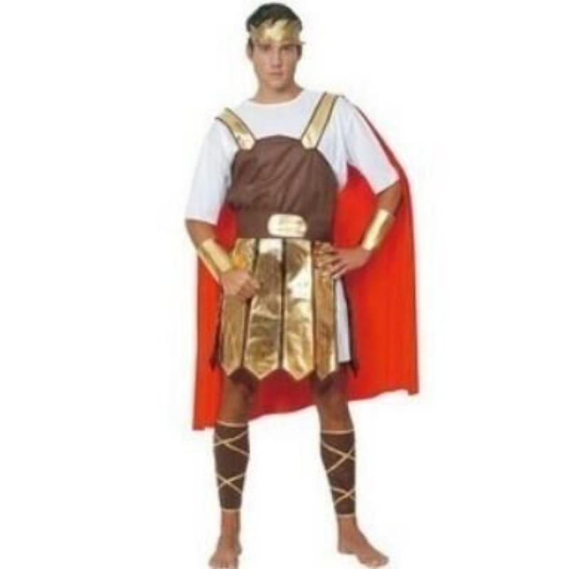 Halloween Show Ancient Gladiator Spartan Golden Warrior Costume Pack