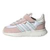 adidas Originals Retropy F2 Cf El I Bequeme Mode Rutschfest Langlebig Low-Top Walking Schuhe Babyschuhe Rosa Weiß JR7992