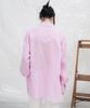 Yusentig Out-Pocket Oversized Shirt Pink Aw4Sb22172
