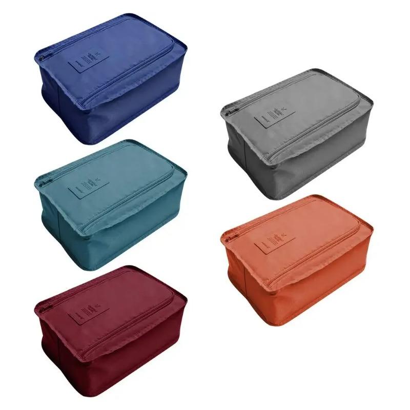 1pcs Portable Folding Small Shoe Bag Travel Storage Bag Shoe Storage Bag Multifunctional Waterproof Beach Travel Shoe Bag