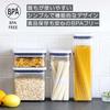 OXO Oksō Storage Container Plastic Airtight 2.6L Pop Kitchen (Food Seasoning Dried Goods Moisture Prevention) Rectangle Medium