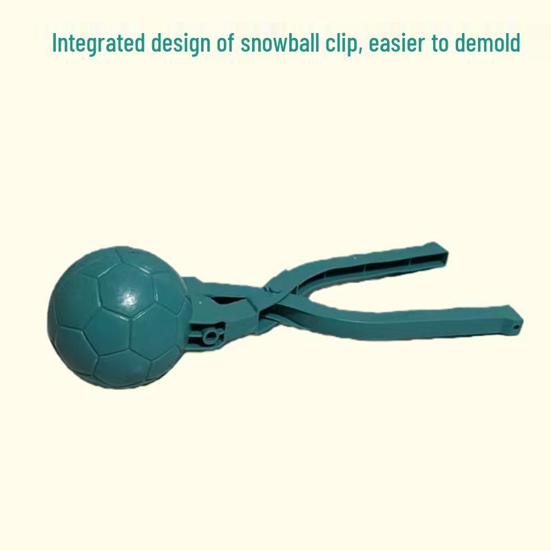 Kids' Snowball Maker & Sandball Clips for Snow Play and Beach Fun