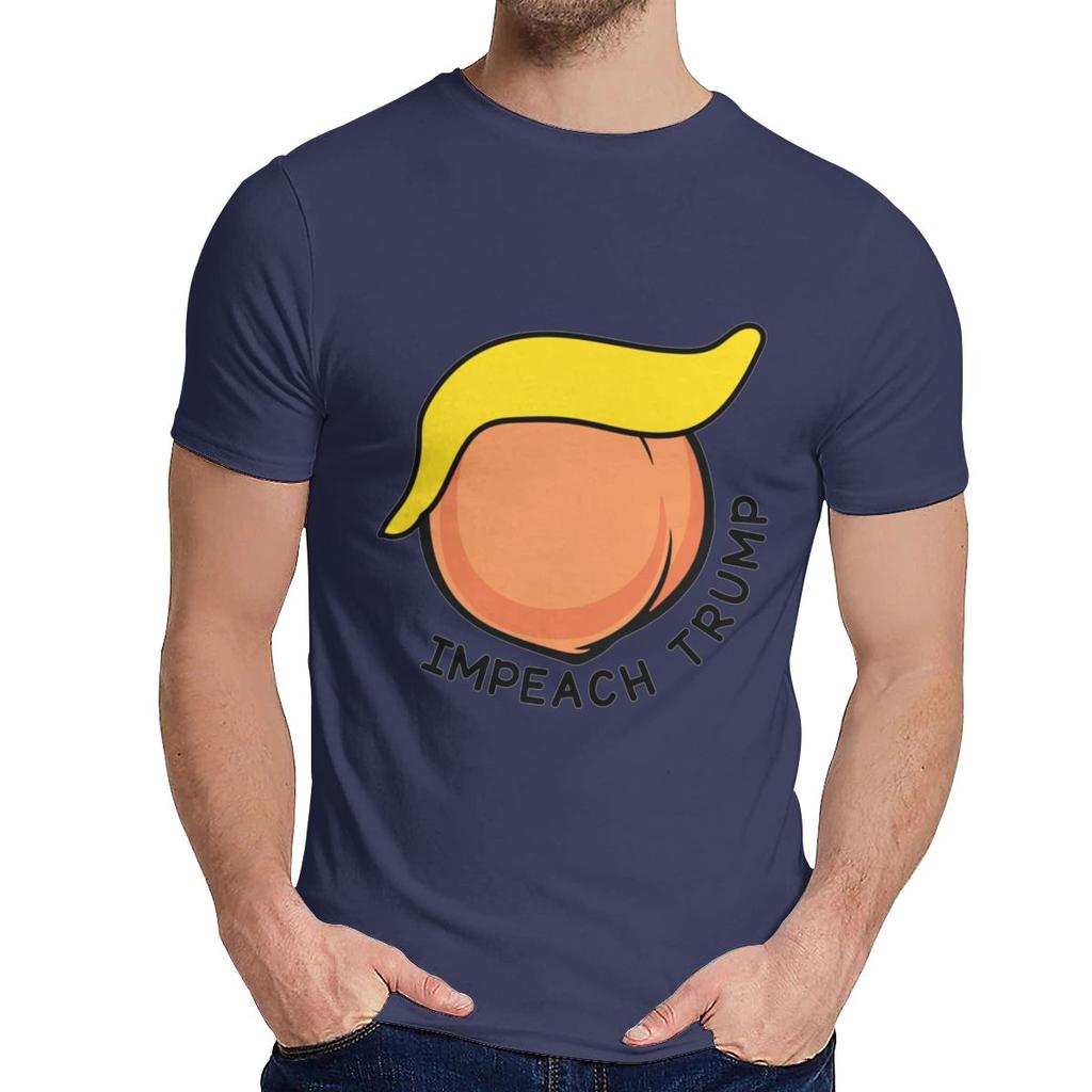 Funny Impeach Donald Trump Peach T Shirt Quality Print 100 Cotton T Shirt