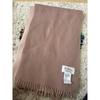 Used Eds Cashmere 100% Cashmere Scarf Pink Beige